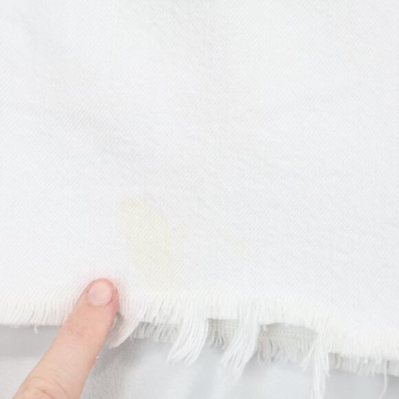 J.Crew Relaxed Denim Short Raw Hem White Denim Size 28 NWT - Picture 9 of 11